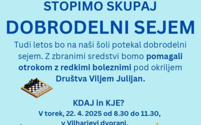 Dobrodelni sejem “STOPIMO SKUPAJ”